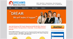 Desktop Screenshot of dreamsmediasolutions.com